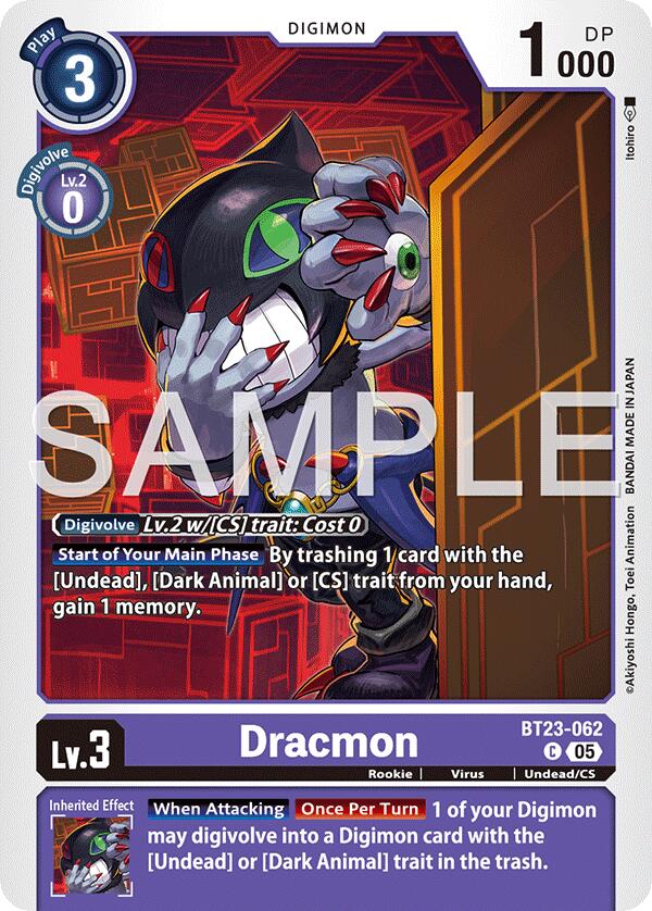 Dracmon [BT23-062] [Hackers' Slumber] | Total Play