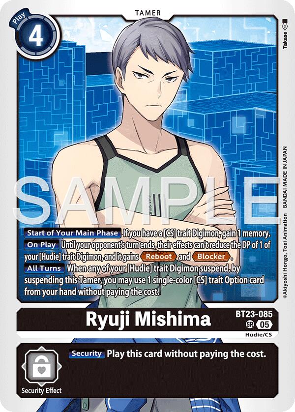 Ryuji Mishima [BT23-085] [Hackers' Slumber] | Total Play