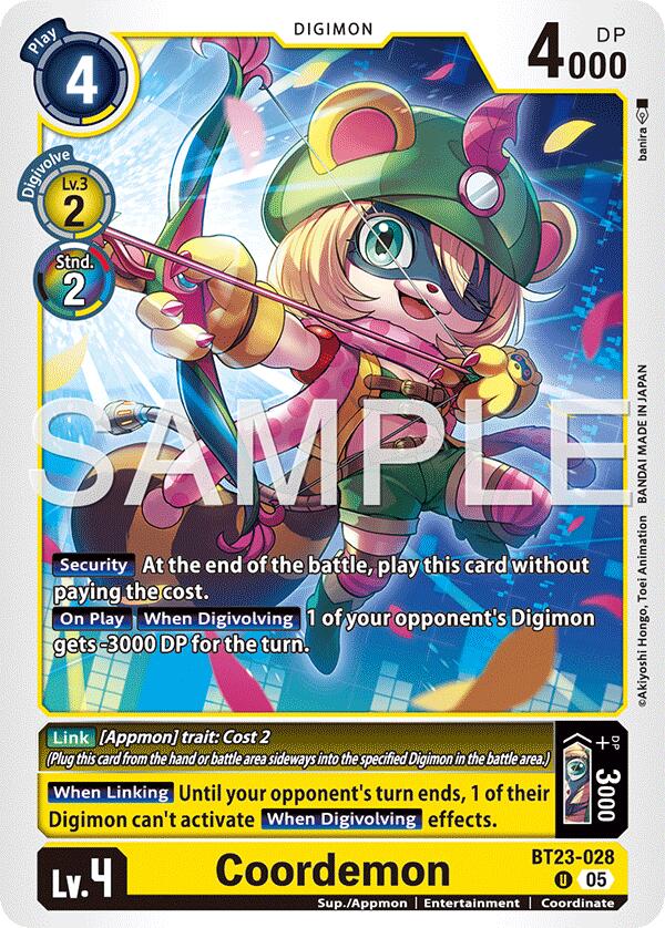 Coordemon [BT23-028] [Hackers' Slumber] | Total Play