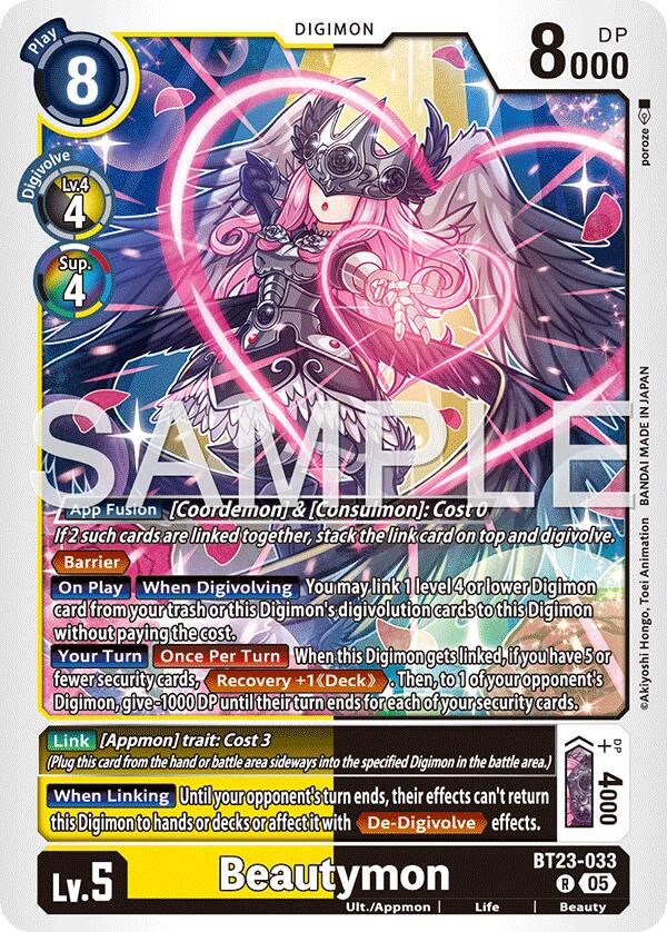 Beautymon [BT23-033] [Hackers' Slumber] | Total Play