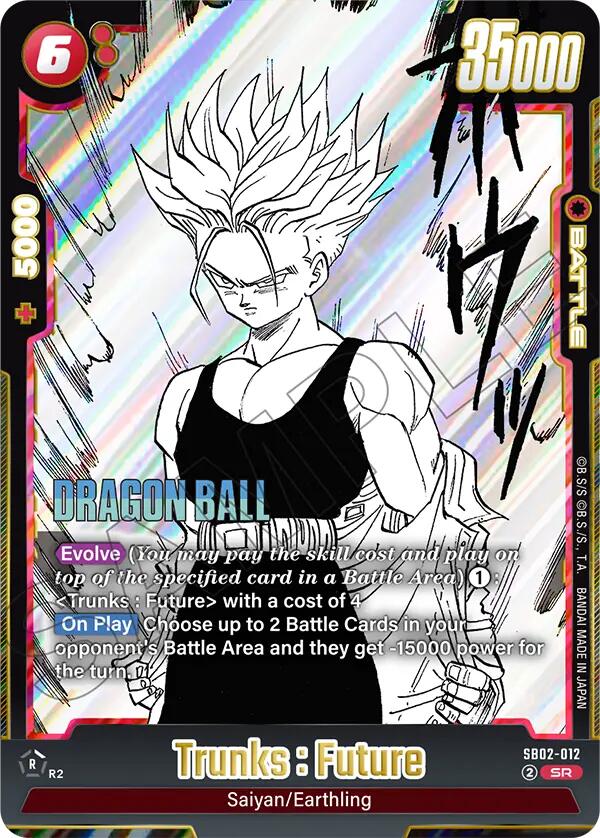 Trunks : Future (SB02-012) [Manga Booster 02] | Total Play