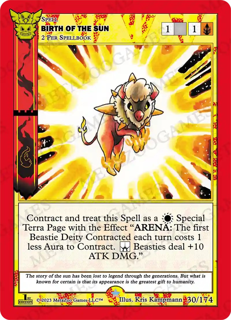 Birth of the Sun [Native: First Edition] | Total Play