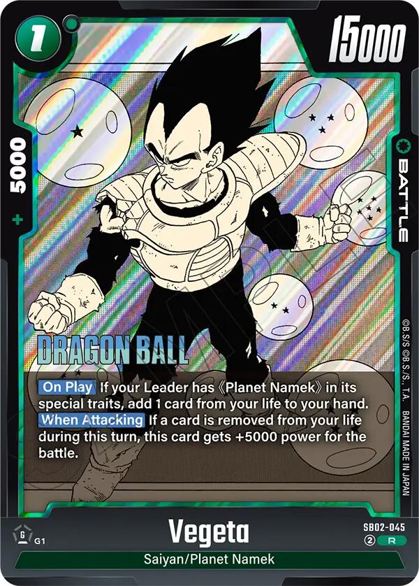 Vegeta (SB02-045) [Manga Booster 02] | Total Play