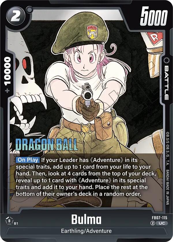 Bulma (FB07-115) [Manga Booster 02] | Total Play
