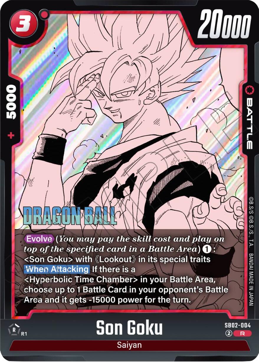 Son Goku (SB02-004) [Manga Booster 02] | Total Play