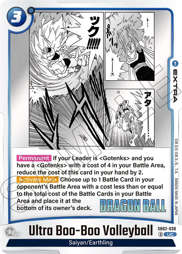 Ultra Boo-Boo Volleyball [Manga Booster 02] | Total Play