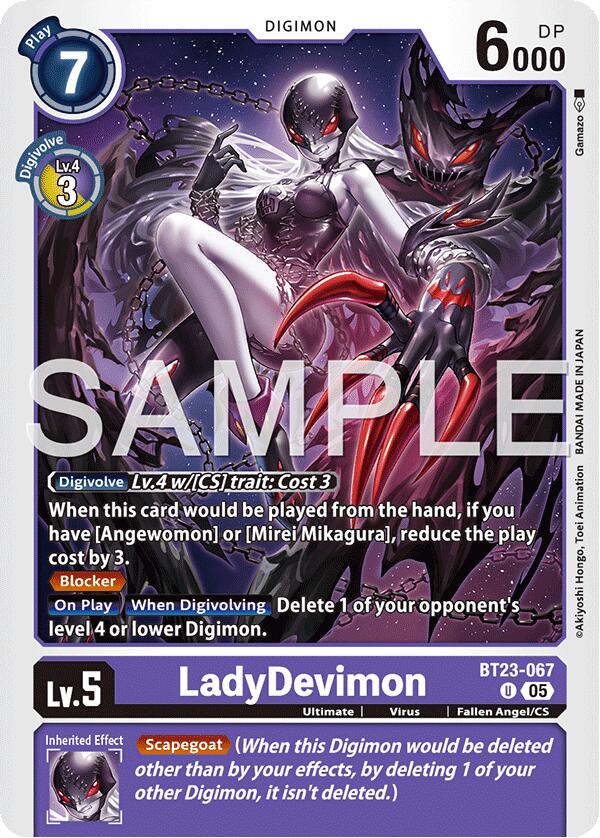 LadyDevimon [BT23-067] [Hackers' Slumber] | Total Play
