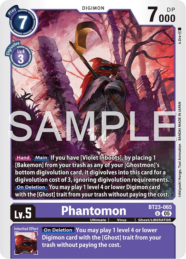 Phantomon [BT23-065] [Hackers' Slumber] | Total Play