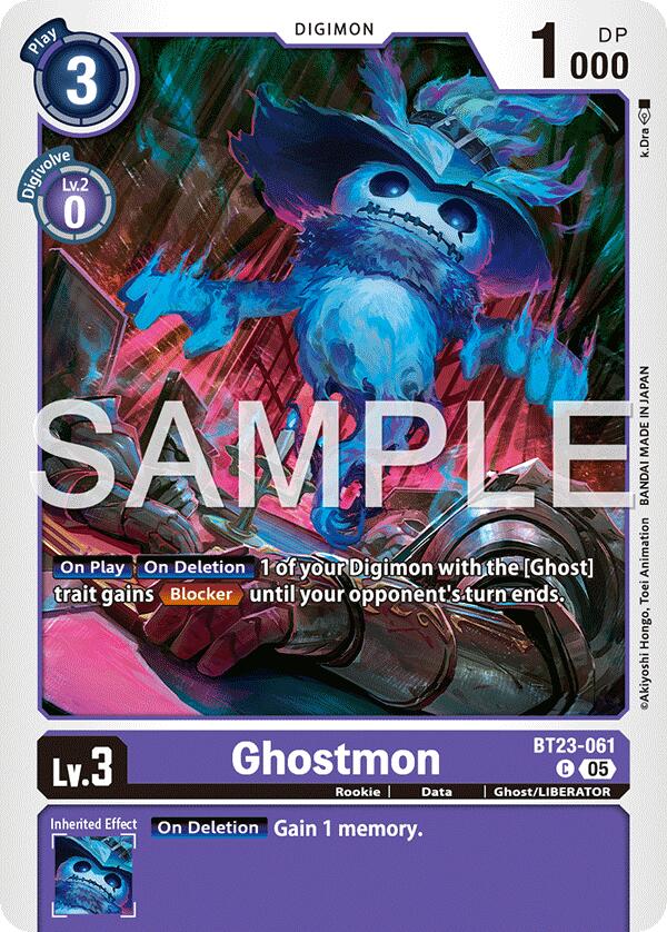 Ghostmon [BT23-061] [Hackers' Slumber] | Total Play