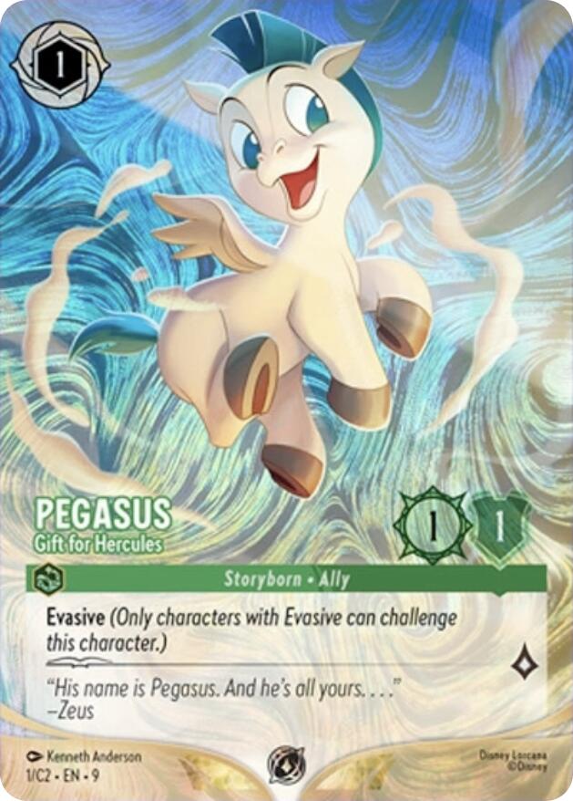 Pegasus - Gift for Hercules (1) (1) [Promo Cards] | Total Play