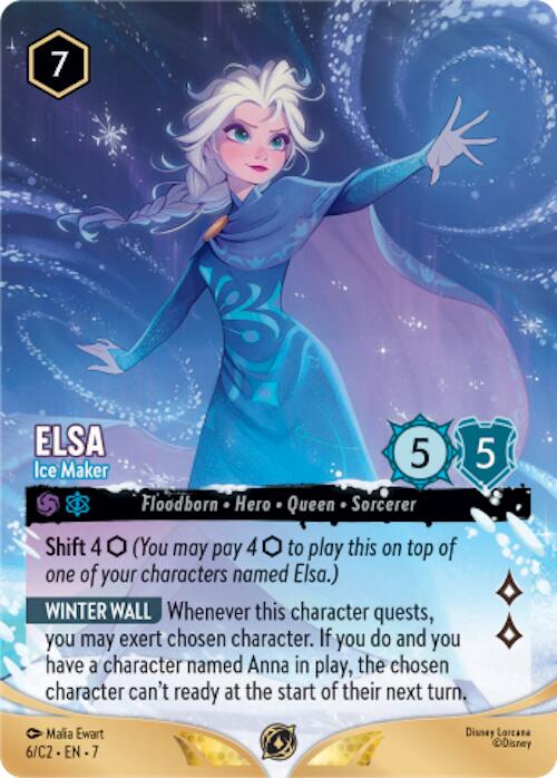 Elsa - Ice Maker (6) [Promo Cards] | Total Play