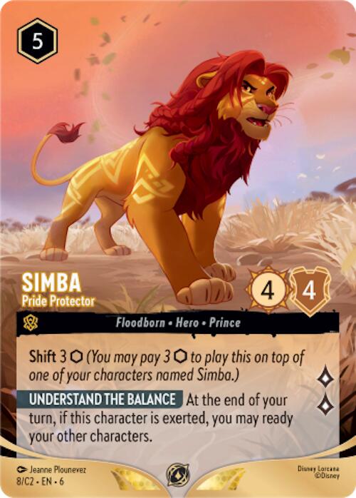 Simba - Pride Protector (8) [Promo Cards] | Total Play