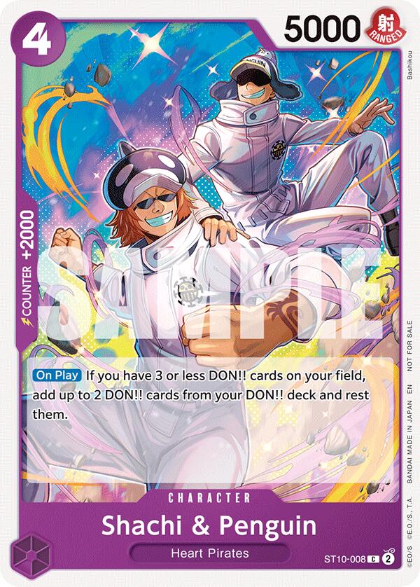 Shachi & Penguin (Tournament Pack 2025 Vol. 4) [One Piece Promotion Cards] | Total Play