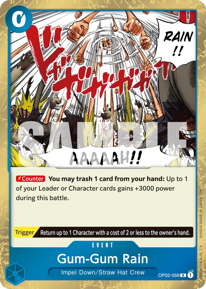 Gum-Gum Rain (Reprint) [Premium Booster -The Best- Vol. 2] | Total Play