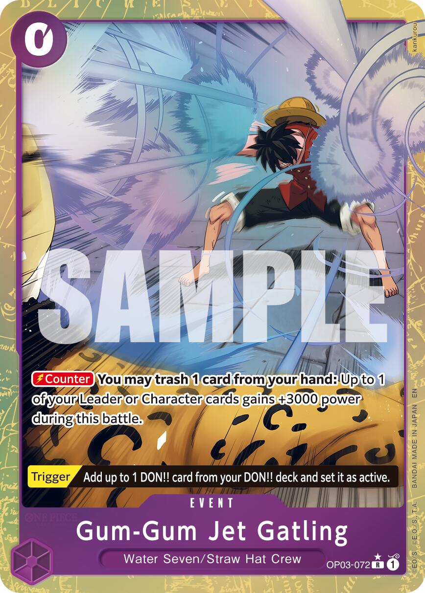 Gum-Gum Jet Gatling (Alternate Art) [Premium Booster -The Best- Vol. 2] | Total Play