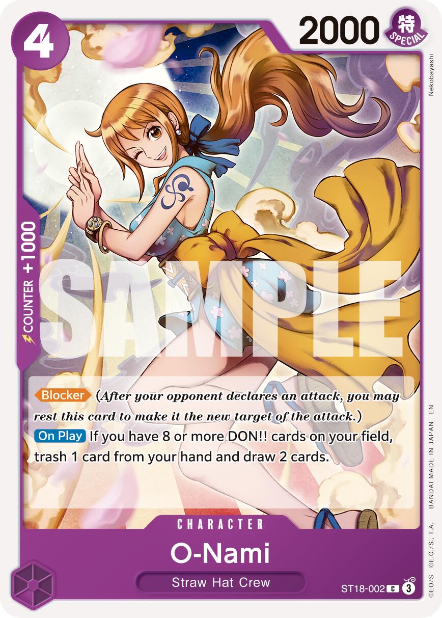 O-Nami (Reprint) [Premium Booster -The Best- Vol. 2] | Total Play