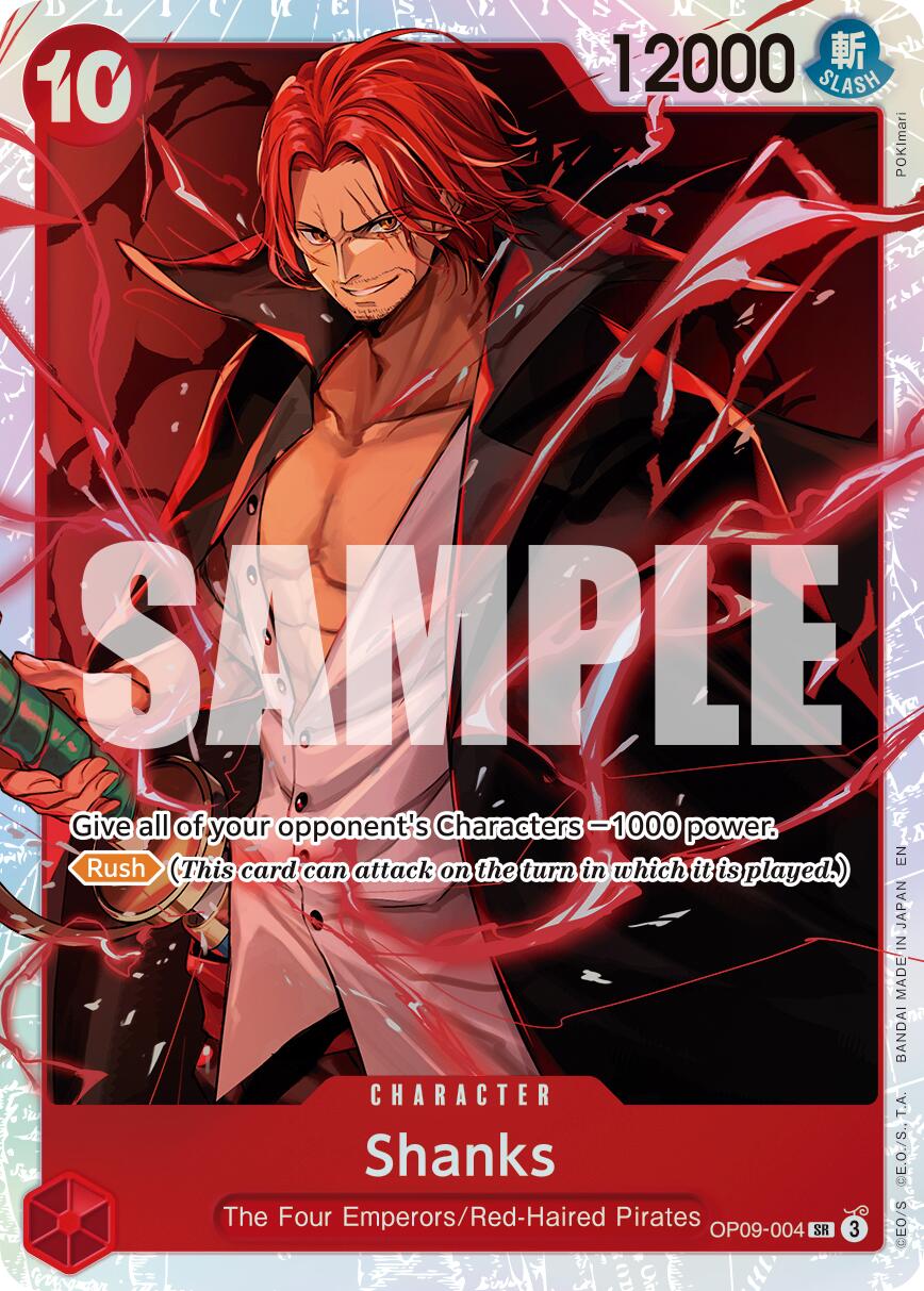Shanks (OP09-004) (Reprint) [Premium Booster -The Best- Vol. 2] | Total Play