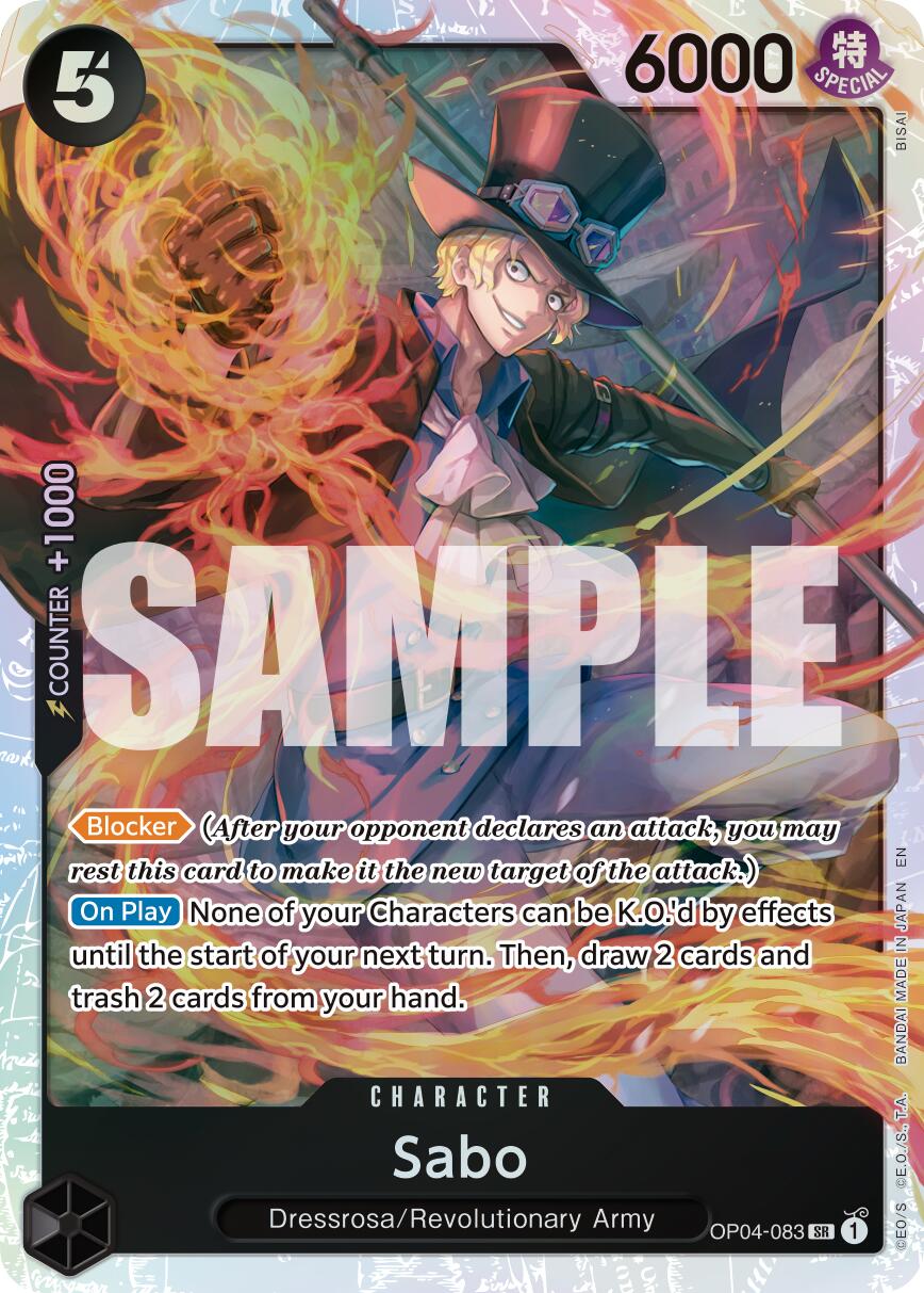 Sabo (OP04-083) (Reprint) [Premium Booster -The Best- Vol. 2] | Total Play