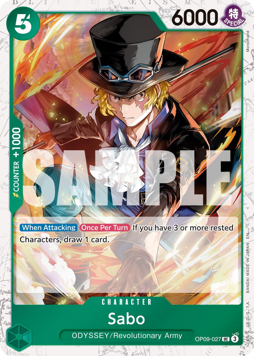 Sabo (OP09-027) (Pirate Foil) [Premium Booster -The Best- Vol. 2] | Total Play
