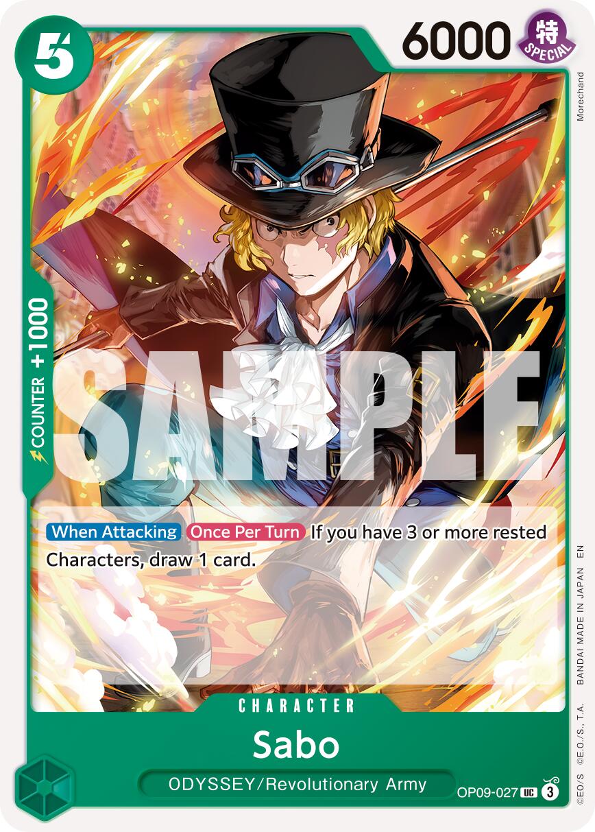 Sabo (OP09-027) (Reprint) [Premium Booster -The Best- Vol. 2] | Total Play