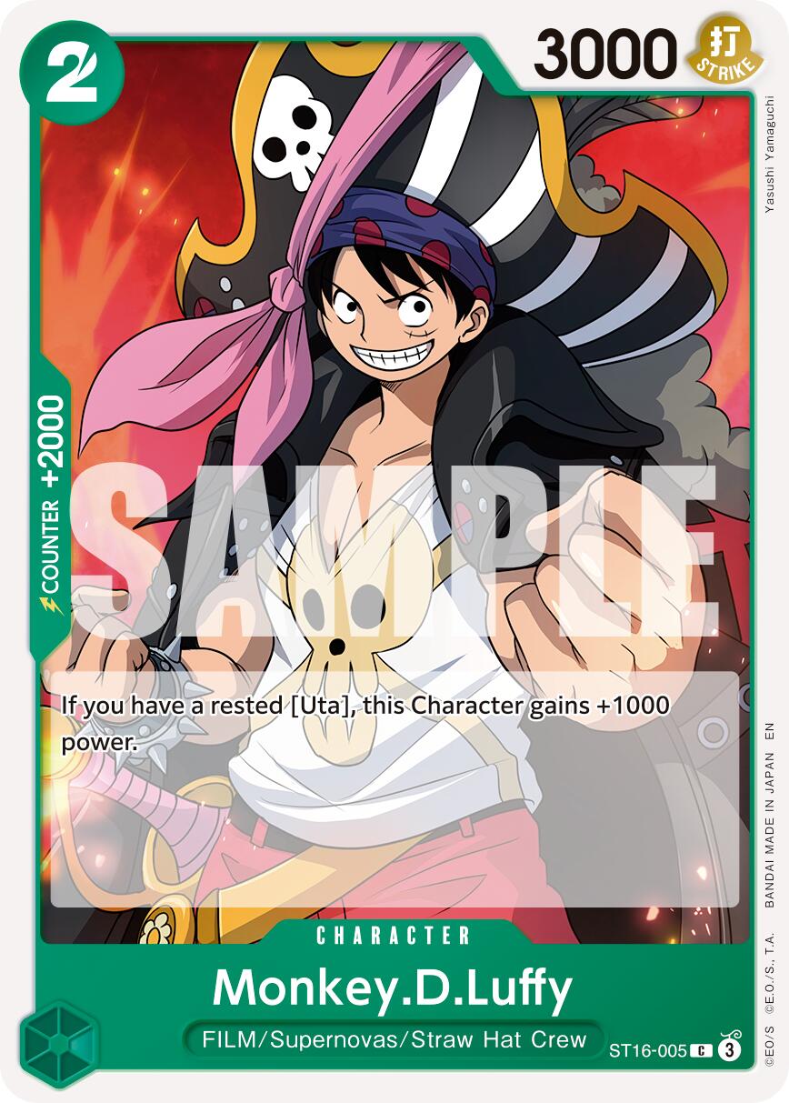 Monkey.D.Luffy (ST16-005) (Reprint) [Premium Booster -The Best- Vol. 2] | Total Play