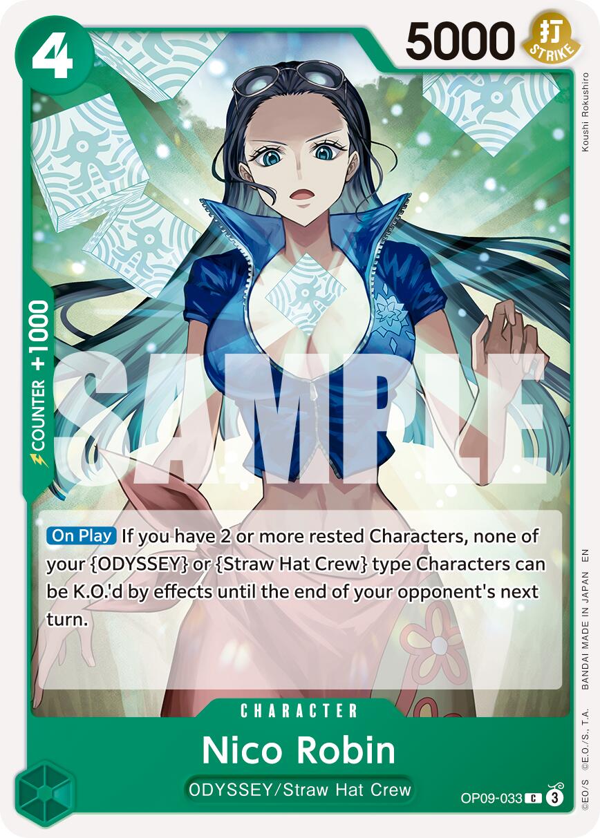 Nico Robin (OP09-033) (Reprint) [Premium Booster -The Best- Vol. 2] | Total Play