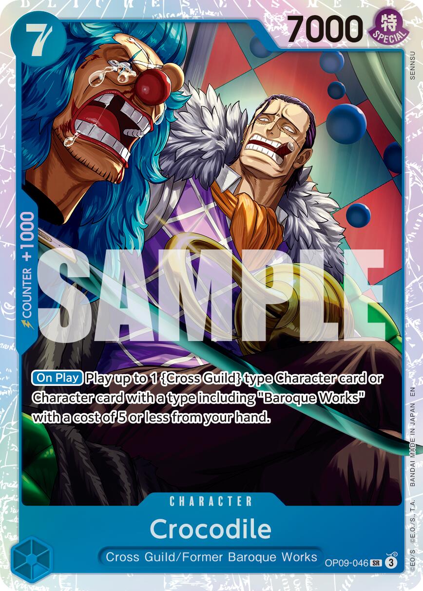 Crocodile (OP09-046) (Reprint) [Premium Booster -The Best- Vol. 2] | Total Play