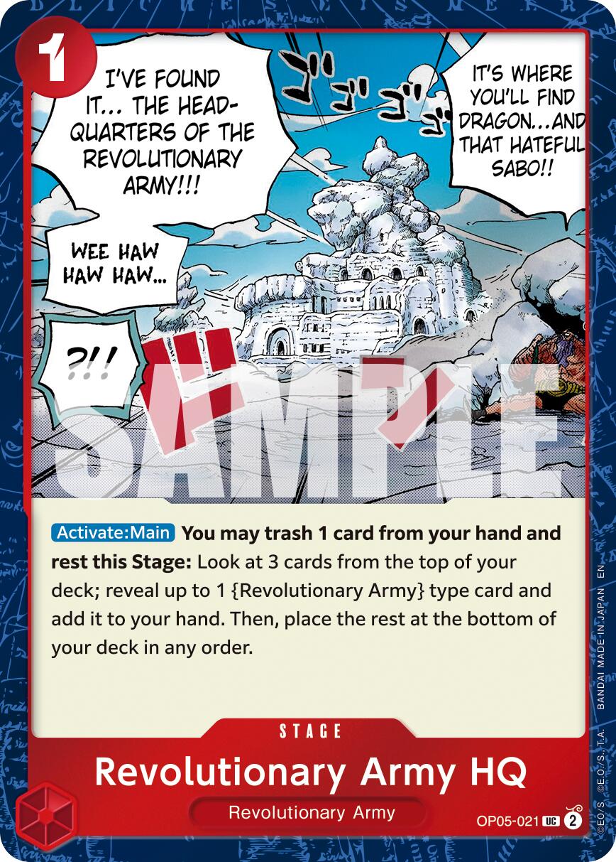 Revolutionary Army HQ (Pirate Foil) [Premium Booster -The Best- Vol. 2] | Total Play
