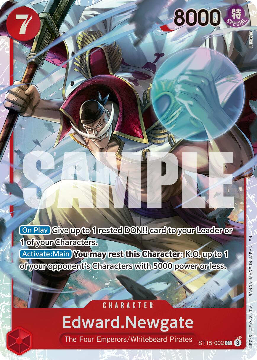 Edward.Newgate (ST15-002) (Reprint) [Premium Booster -The Best- Vol. 2] | Total Play