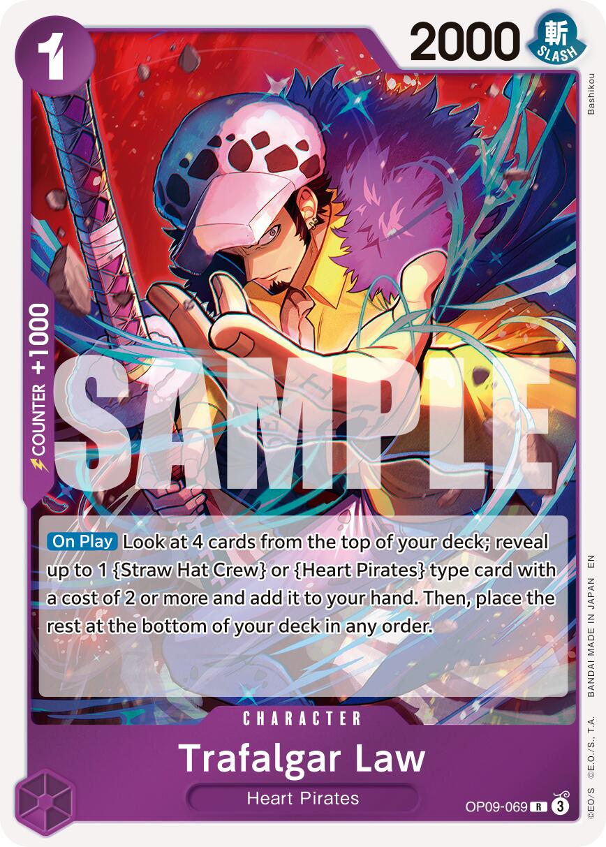 Trafalgar Law (OP09-069) (Reprint) [Premium Booster -The Best- Vol. 2] | Total Play