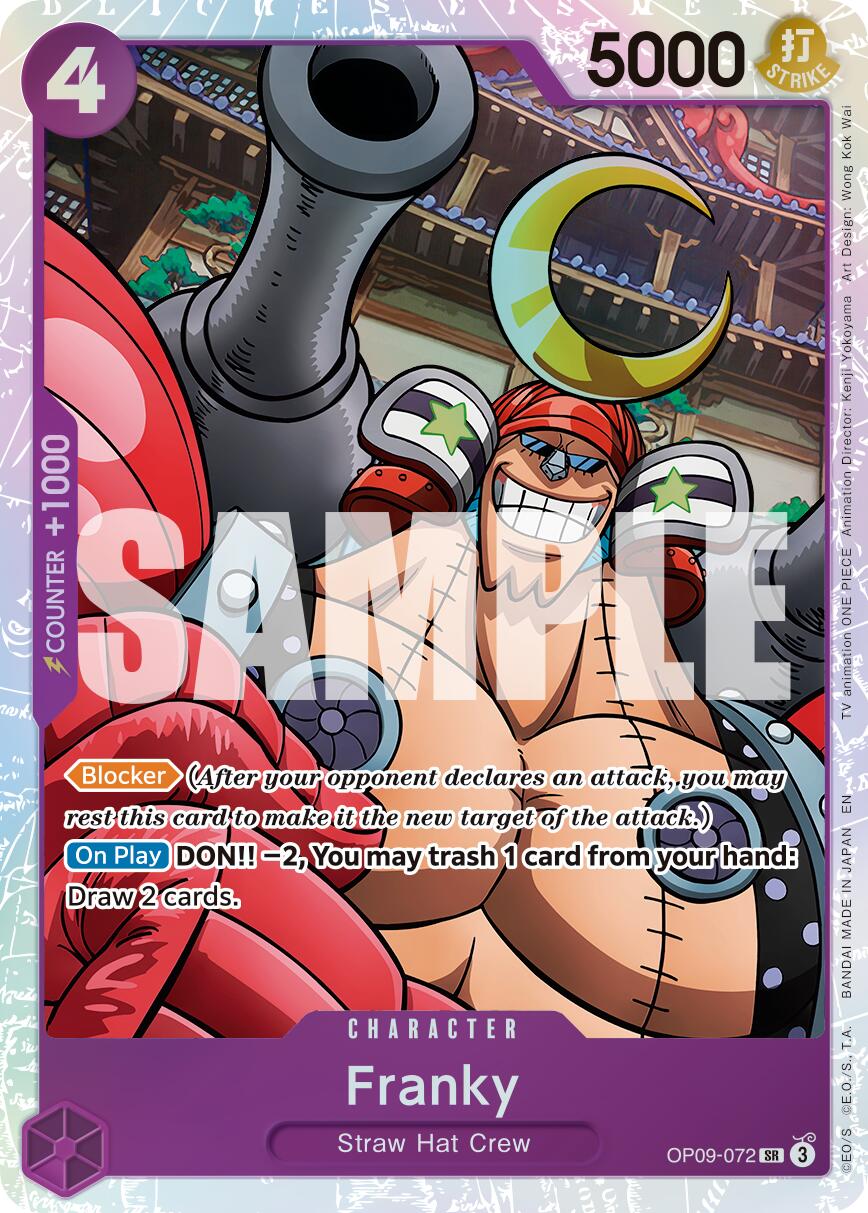 Franky (OP09-072) (Reprint) [Premium Booster -The Best- Vol. 2] | Total Play
