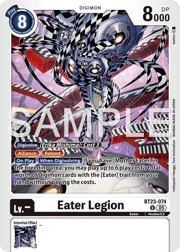 Eater Legion [BT23-074] [Hackers' Slumber] | Total Play