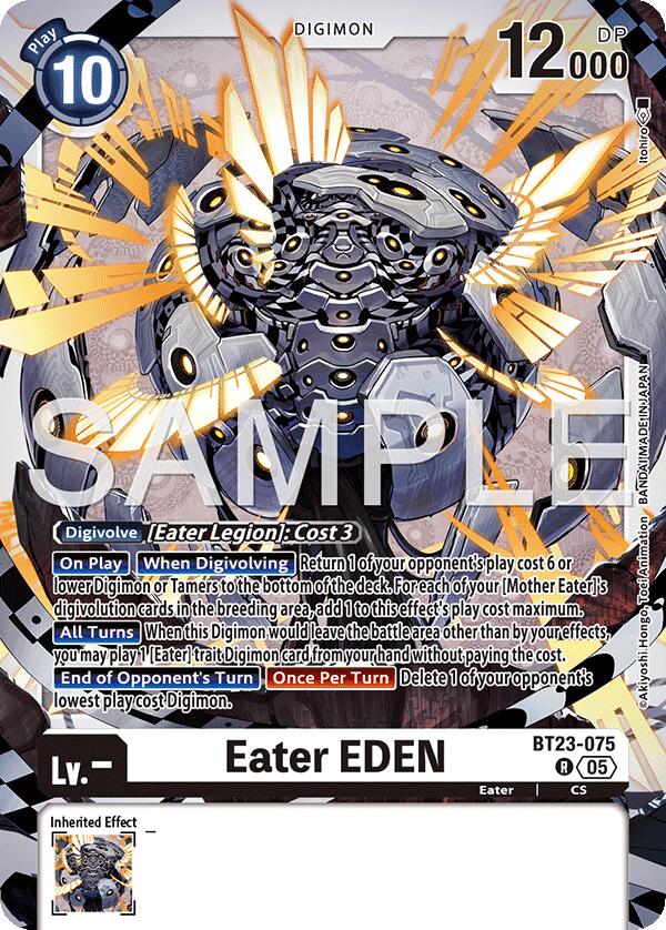Eater EDEN [BT23-075] [Hackers' Slumber] | Total Play