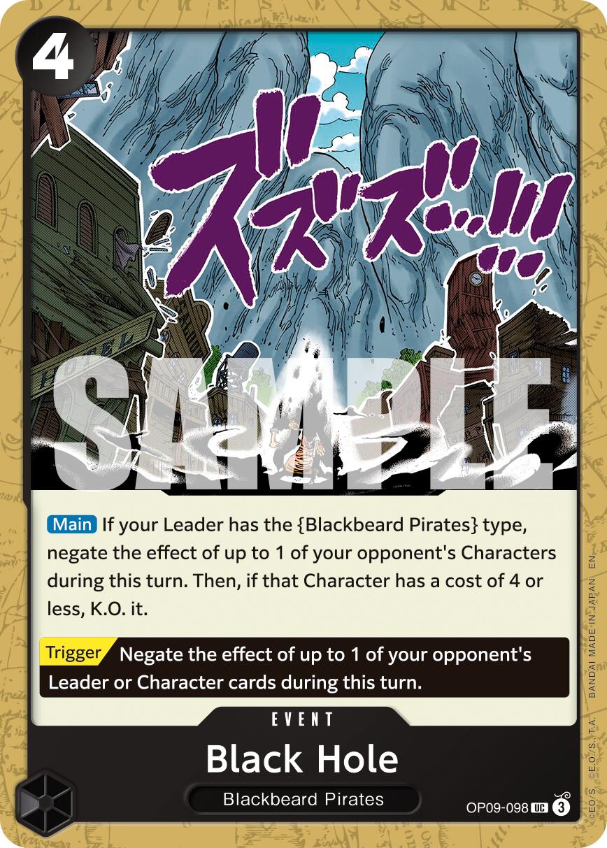 Black Hole (Reprint) [Premium Booster -The Best- Vol. 2] | Total Play