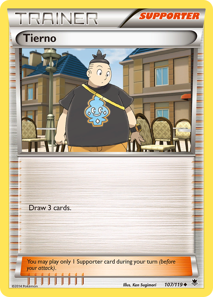 Tierno (107/119) [XY: Phantom Forces] | Total Play