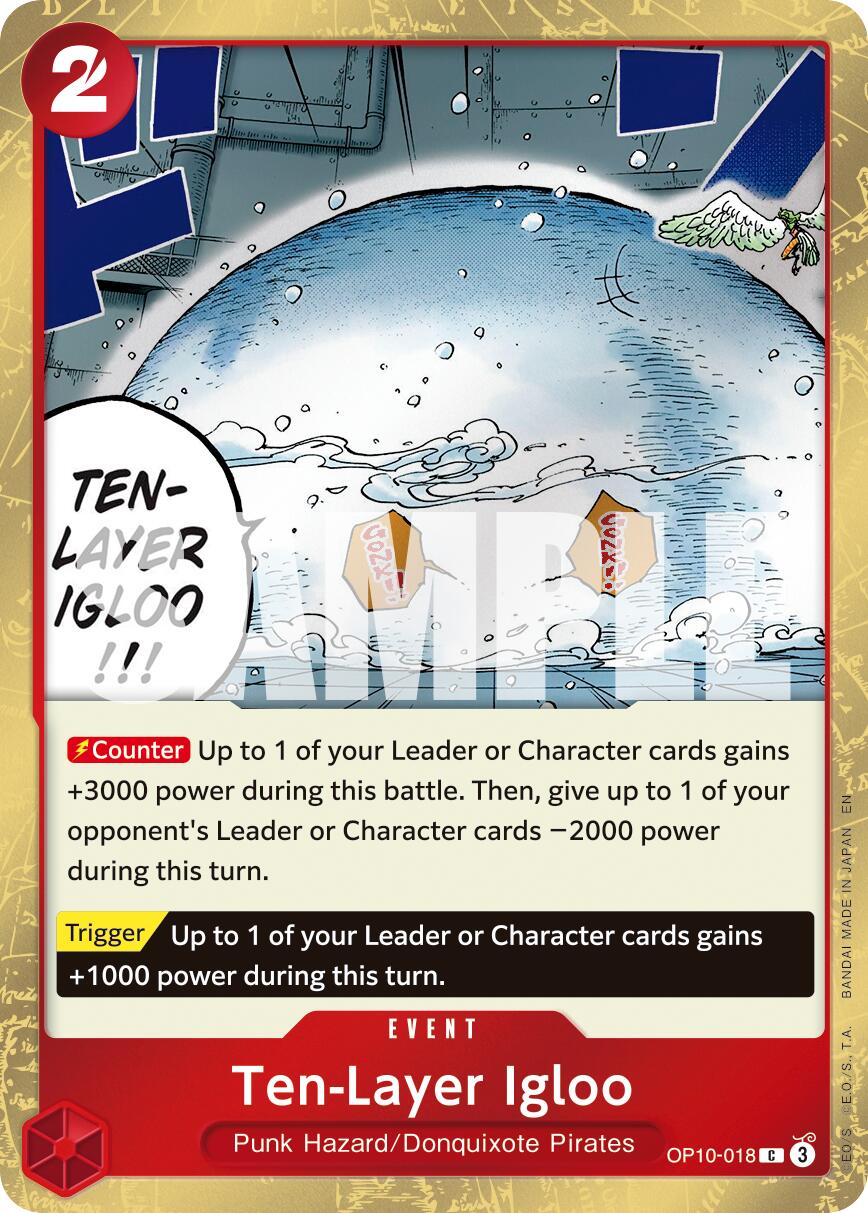 Ten-Layer Igloo (Pirate Foil) [Premium Booster -The Best- Vol. 2] | Total Play