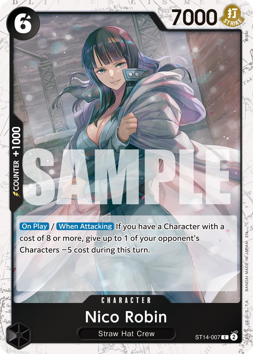 Nico Robin (ST14-007) (Pirate Foil) [Premium Booster -The Best- Vol. 2] | Total Play