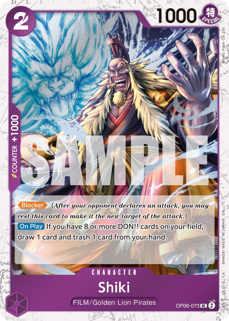 Shiki (Pirate Foil) [Premium Booster -The Best- Vol. 2] | Total Play
