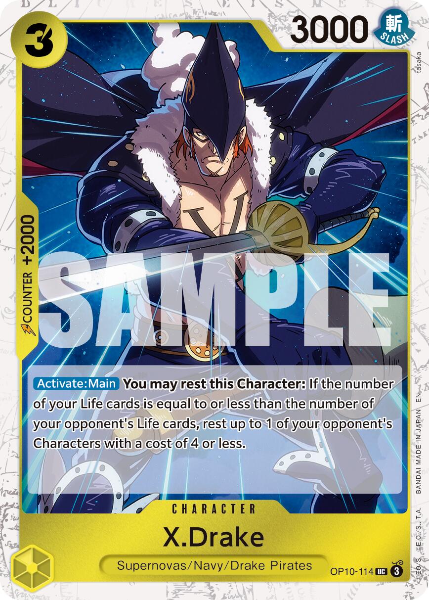 X.Drake (Pirate Foil) [Premium Booster -The Best- Vol. 2] | Total Play