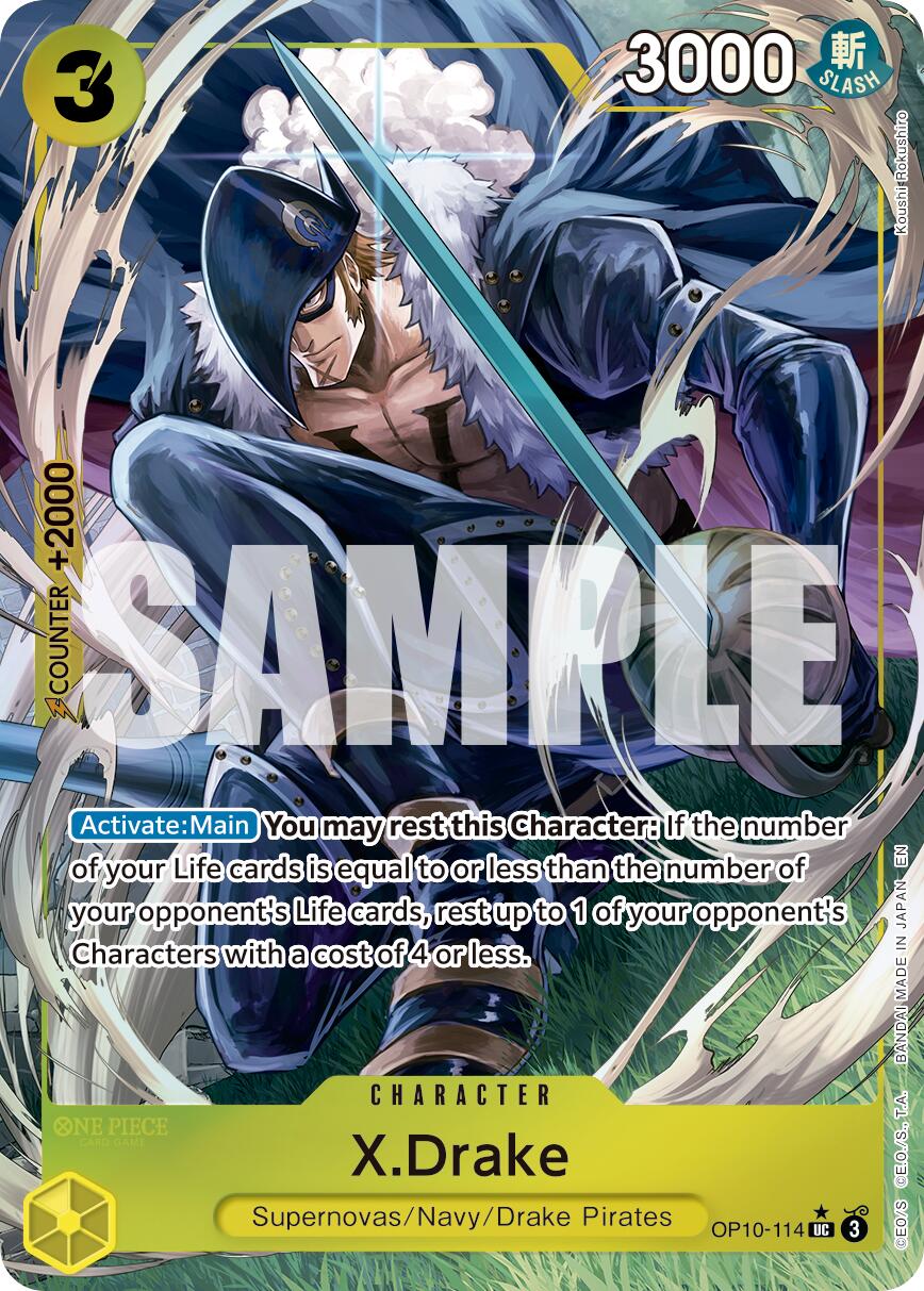 X.Drake (Alternate Art) [Premium Booster -The Best- Vol. 2] | Total Play