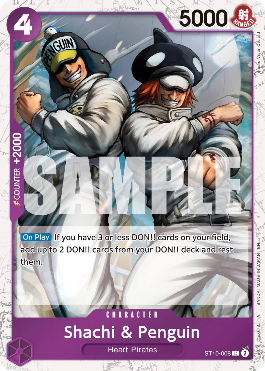 Shachi & Penguin (Pirate Foil) [Premium Booster -The Best- Vol. 2] | Total Play