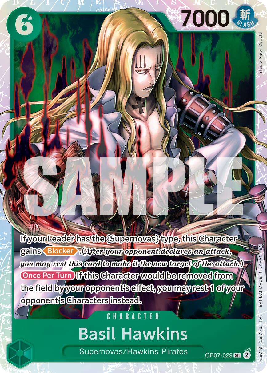Basil Hawkins (OP07-029) (Reprint) [Premium Booster -The Best- Vol. 2] | Total Play