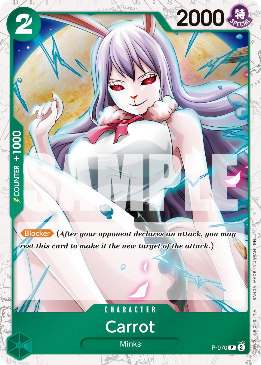 Carrot (P-070) (Pirate Foil) [Premium Booster -The Best- Vol. 2] | Total Play