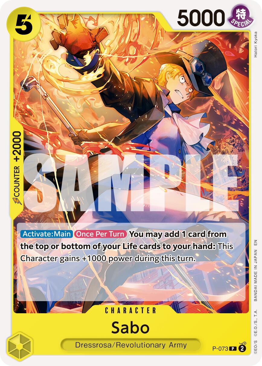 Sabo (P-073) (Reprint) [Premium Booster -The Best- Vol. 2] | Total Play