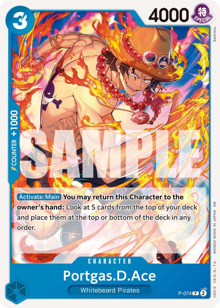 Portgas.D.Ace (P-074) (Reprint) [Premium Booster -The Best- Vol. 2] | Total Play