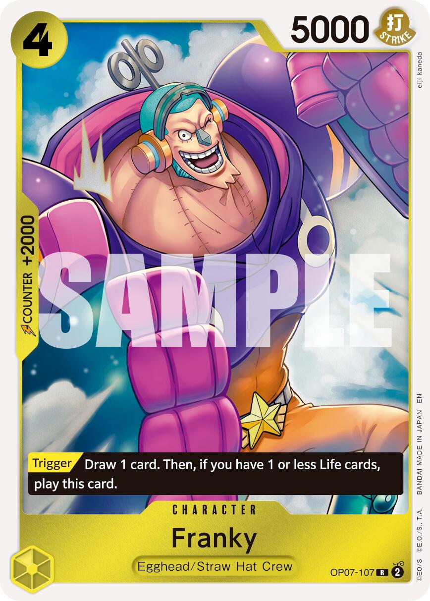 Franky (OP07-107) (Reprint) [Premium Booster -The Best- Vol. 2] | Total Play