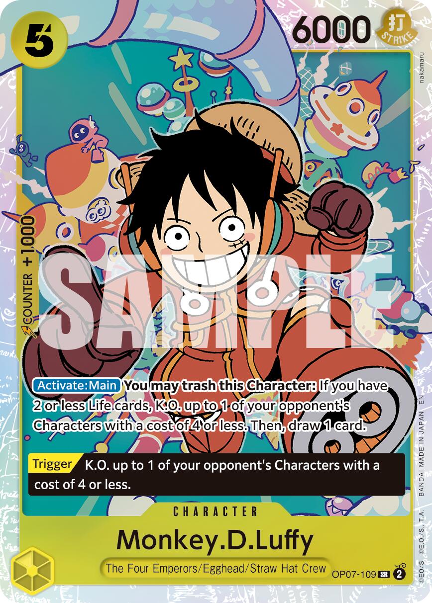Monkey.D.Luffy (OP07-109) (Reprint) [Premium Booster -The Best- Vol. 2] | Total Play
