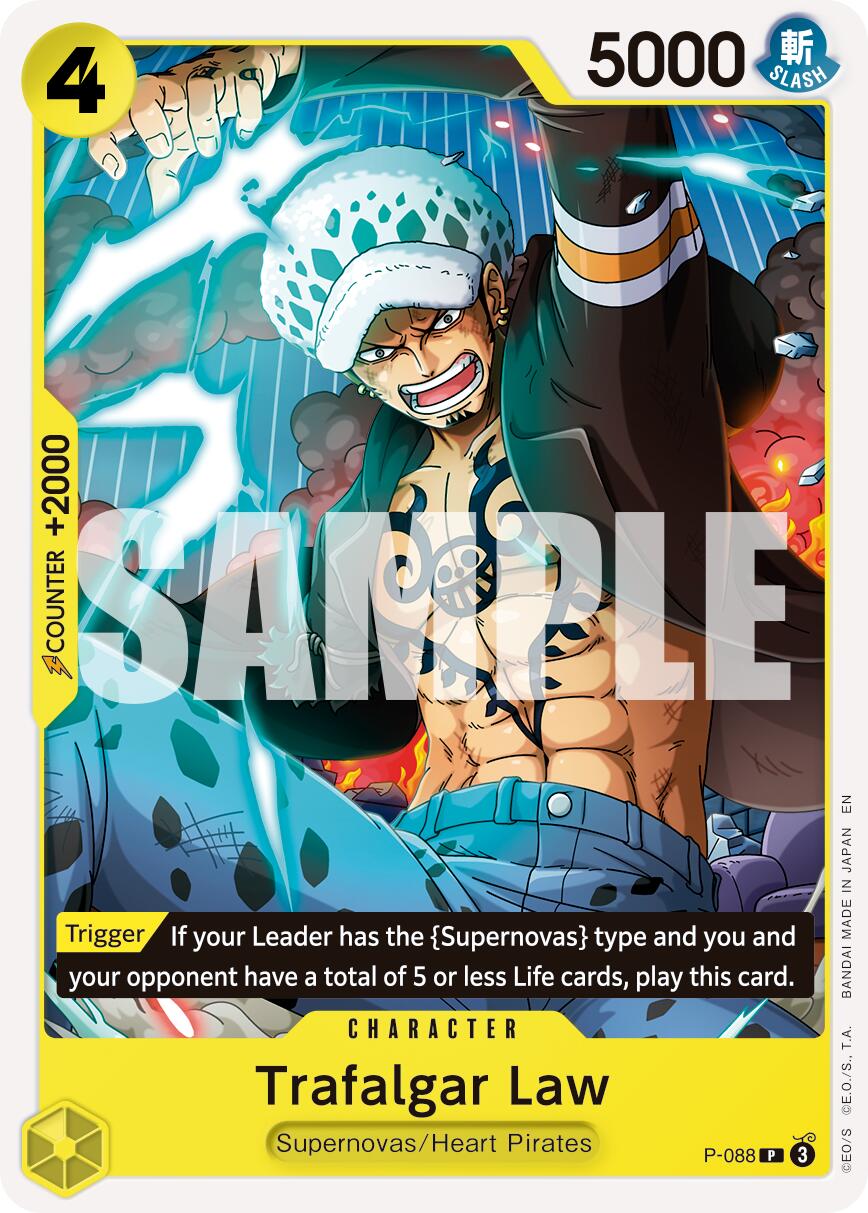 Trafalgar Law (P-088) (Reprint) [Premium Booster -The Best- Vol. 2] | Total Play