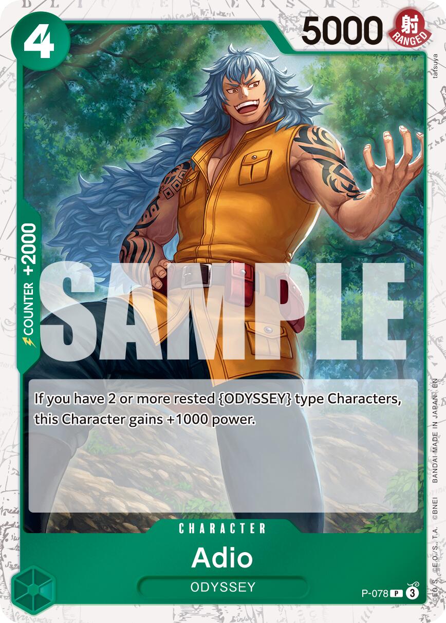 Adio (Pirate Foil) [Premium Booster -The Best- Vol. 2] | Total Play