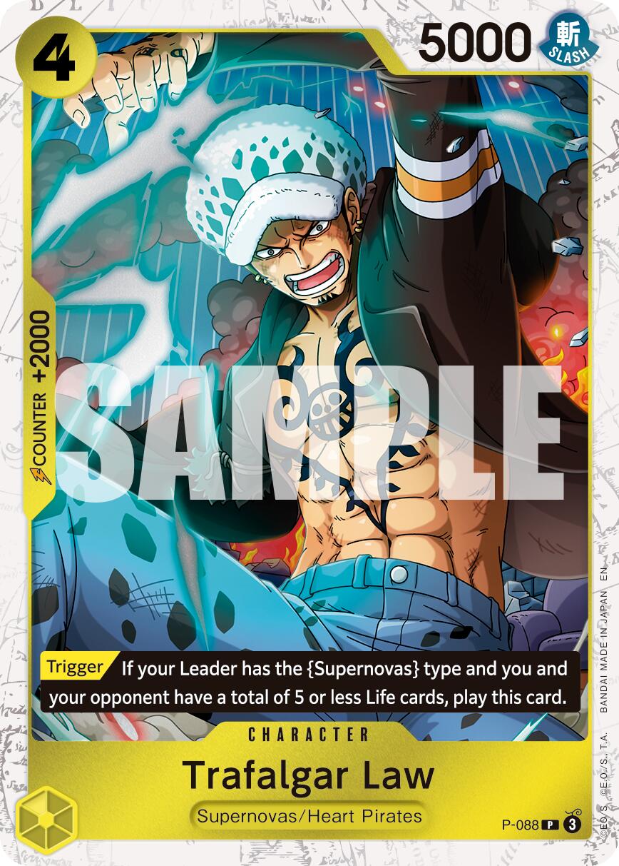Trafalgar Law (P-088) (Pirate Foil) [Premium Booster -The Best- Vol. 2] | Total Play